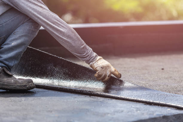 Professional Emergency Waterproofing technician working in Milford, OH